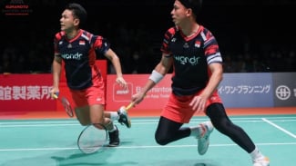 Libas Tuan Rumah Jepang, Fajar/Rian Juara Kumamoto Masters 2024