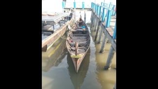 Bea Cukai dan Polda Sumut Temukan 30 Kilogram Sabu di Sampan Nelayan