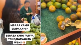 Toko Buah Baru Dibuka Langsung Trauma, Gegara Banyak yang Nyicip tapi Tak Beli