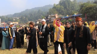 Cara Airin-Ade Jaga Adat dan Lestarikan Seni Budaya Banten