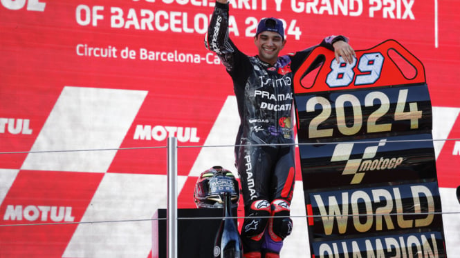 Jorge Martin juara dunia MotoGP 2024