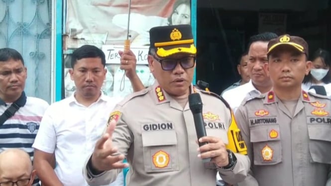 Kapolrestabes Medan Kombes Pol. Gidion Arif Setyawan.(B.S.Putra/VIVA)