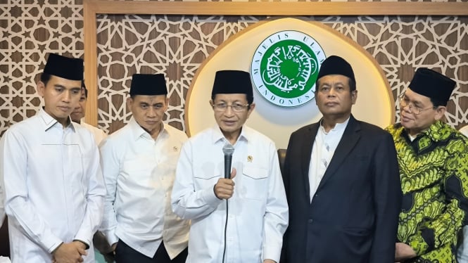 Menteri Agama Ri, Nasaruddin Umar Sowan ke Kantor MUI