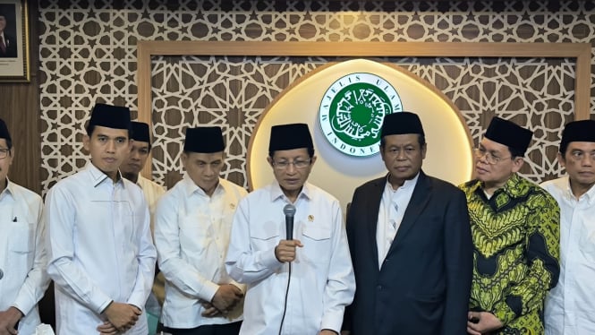 Menteri Agama RI, Nasaruddin Umar Sowan ke Kantor MUI