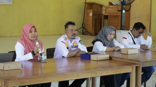 Laporan Sosialisasi SP4N! Di Desa Modang Kabupaten Paser