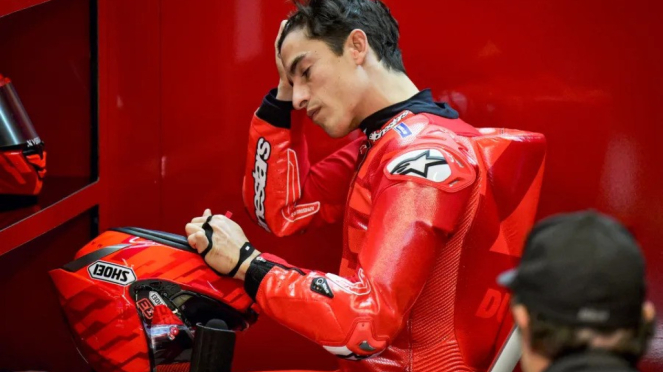 Durante Mark Markzoz ducati, durante la intervención de 2025