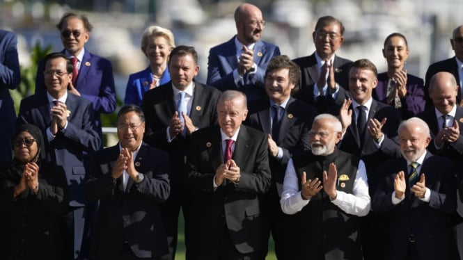 Foto Pemimpin Dunia di KTT G20 Brasil (Doc: AP Photo)