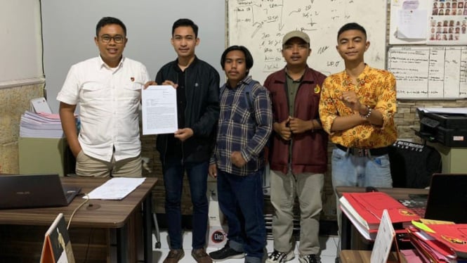 BEM Unram laporkan Ketua DPRD NTB, Baiq Isvie Rupaeda ke Polda NTB (Satria)