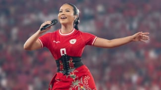 Tampil di GBK Setelah Timnas Indonesia Menang dari Arab, Ini Kata Yura Yunita