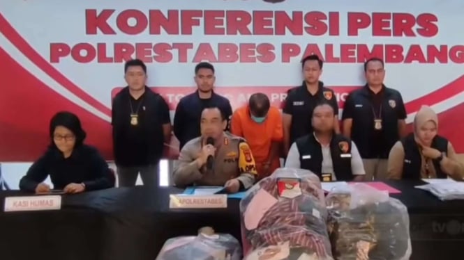 Miris! Ayah di Palembang Cabuli Anak kandungnya Selama 9 Tahun, Pelaku Terancam 15 Tahun Penjara