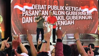 Andika Perkasa Tampil Tanpa Teks, Luthfi Andalkan Jargon Ngopeni dan Nglakoni