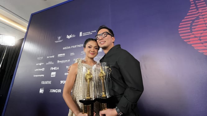 Nirina Zubir dan Ringgo Agus, Foto: Isra Berlian