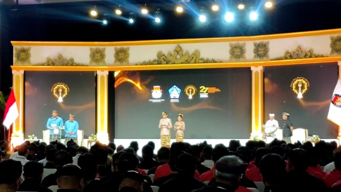 Debat ketiga Pilgub Bali di BNDCC Nusa Dua 