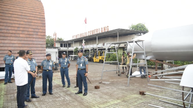 Puspenerbal Persiapkan Replika Pesud ILLYUSIN Beagle Buatan Uni Soviet untuk Monumen Pusat TNI AL