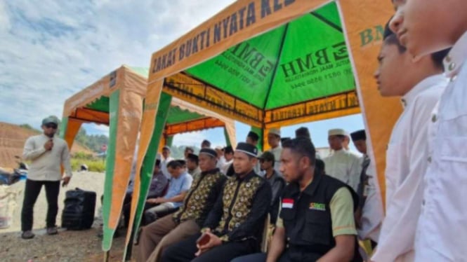 Lembaga amil zakat bangun ruang kelas