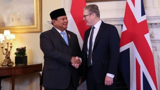 Prabowo Bertemu PM Inggris Keir Starmer, Sepakat Pererat Kerja Sama Transisi Energi