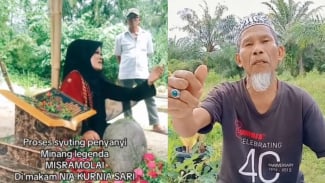 Makam Nia Kurnia Sari Dipakai Syuting Video Klip Tanpa Izin, Sang Ayah Marah Merasa Sakit Hati