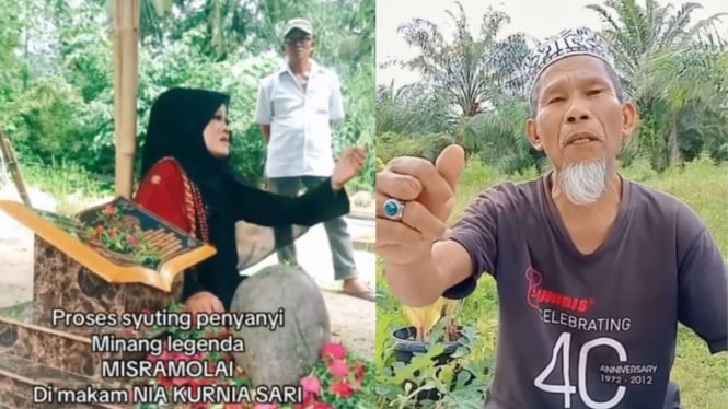 Makam Nia Kurnia Sari Dipakai Syuting Video Klip Tanpa Izin, Sang Ayah Marah