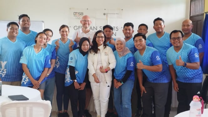 Akuatik Indonesia dan World Aquatiics DOSB menggelar program Learn To Swim di Bali