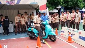 Yamaha Fazzio Jadi Sorotan di Festival Anak Muda