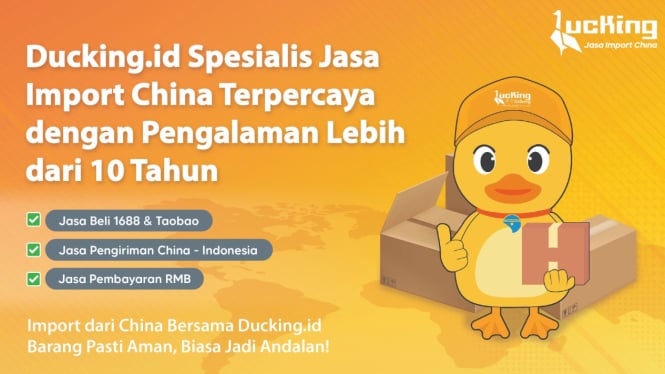 Cara Mudah dan Hemat Beli Barang dari China dengan Ducking.id