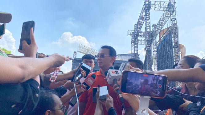 Ahok Ungkap Alasan Anies Absen Kampanye Akbar Pramono-Rano