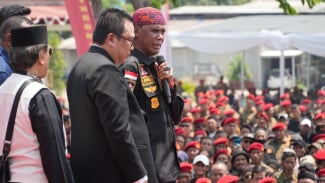 Ikut Perintah Prabowo, Hercules Janji Menangkan RK-Suswono