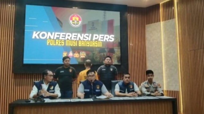 Sat Reskrim Polres Musi Banyuasin, berhasil menangkap pelaku penembakan di depan Loket PLN Sekayu yang menewaskan korban AMP.