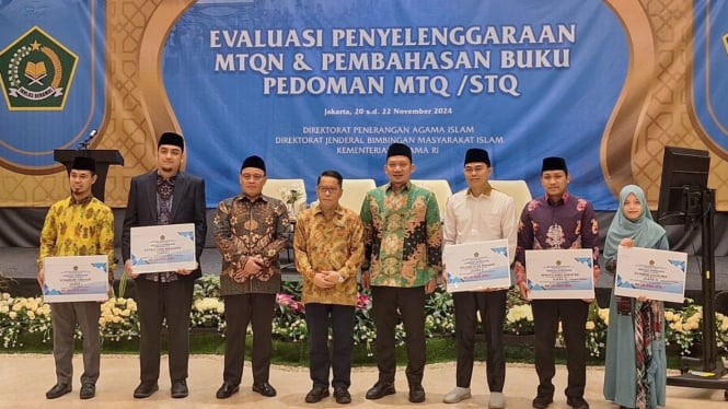 Lima Peraih Juara MTQ Internasional Dapat Penghargaan Kemenag