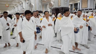 Menag Ajak Ribuan Jemaah Umrah Doakan Kemajuan Indonesia dan Perjuangan Palestina