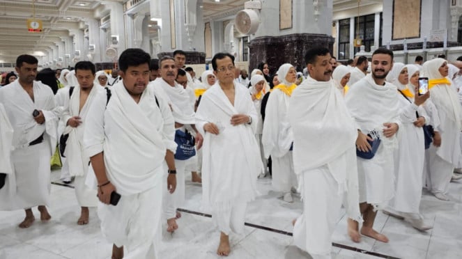Ministro religioso de Nasarruddin Umar en Umrah