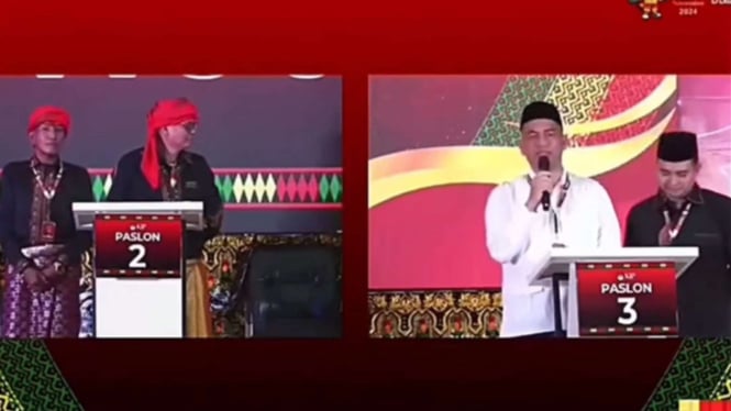 Tak Adu Gagasan, Debat Pilkada Aceh Tenggara Diwarnai Silaturahmi Saling Dukung