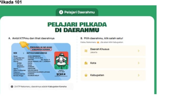 Pelajari Pilkada di Daerahmu