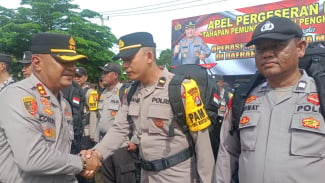 Anggota Polri Dilarang Bawa Senjata Api ke TPS