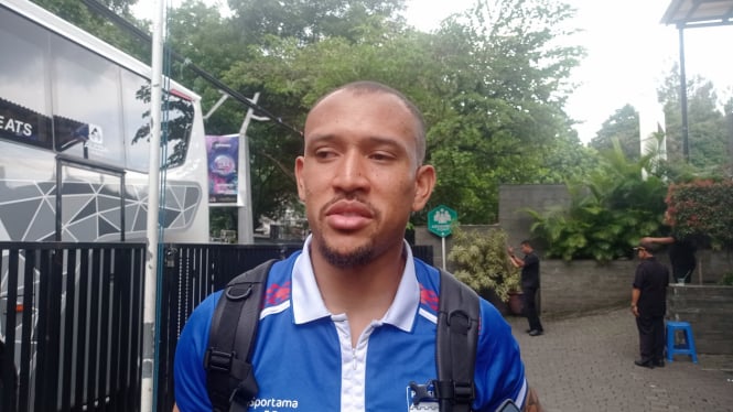 Bek Asing Persib Bandung, Gustavo Franca (foto: Dede Idrus) 