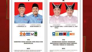 Dua Calon Wakil Gubernur Sumbar Tak Mencoblos di Ranah Minang