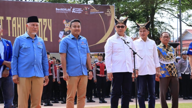 Dua Paslon Cagub dan Cawagub Sumbar 2024