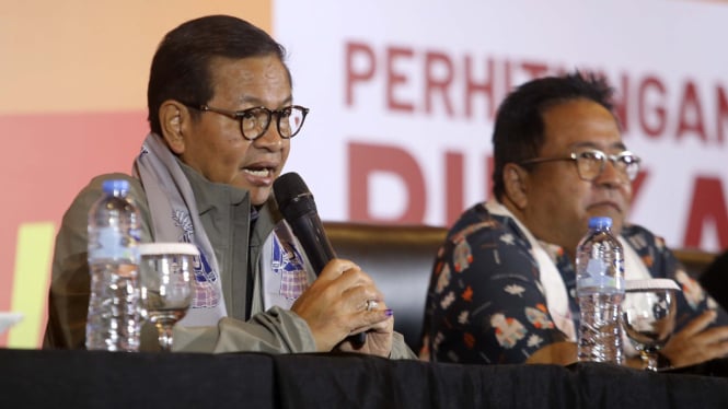 Pramono Anung-Rano Karno Tanggapi Hasil Perhitungan Cepat Pilkada DKI Jakarta