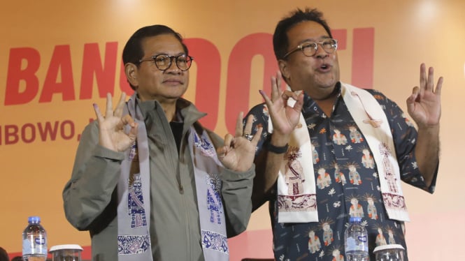 Pramono Anung-Rano Karno Tanggapi Hasil Perhitungan Cepat Pilkada DKI Jakarta