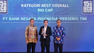 Konsisten Meningkatkan Kualitas Implementasi GCG, BNI Kembali Raih Predikat 'The Best Overall in Corporate Governance'