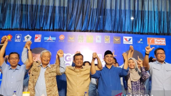 Ahmad Luthfi-Taj Yasin unggul sementara versi quick count