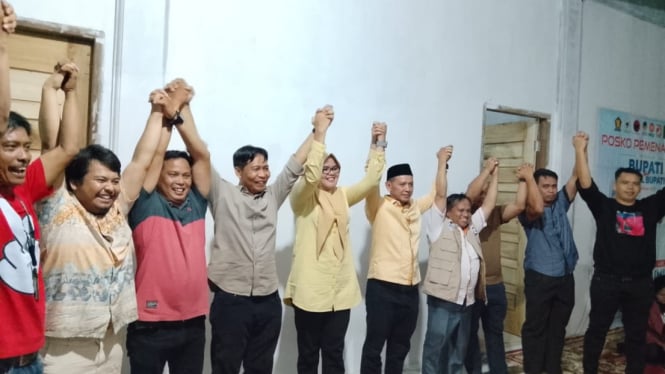 Calon Bupati dan Wakil Bupati Tanjabtim,Jambi. Dillah-Muslimin Tanja Meraih Kemenangan 