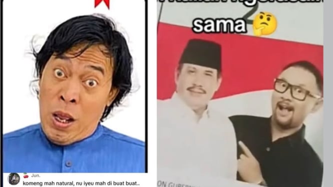 Posenya Disebut Mirip Komeng, Ronal Suryapradja Dapat Komentar Negatif Netizen