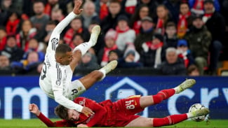 Kylian Mbappe Tak Berkutik dalam Laga Liverpool Vs Real Madrid