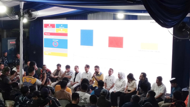 Konferensi Pers kemenangan Rico-Zaki hasil quick count di Pilwalkot Medan 2024.(istimewa/VIVA)