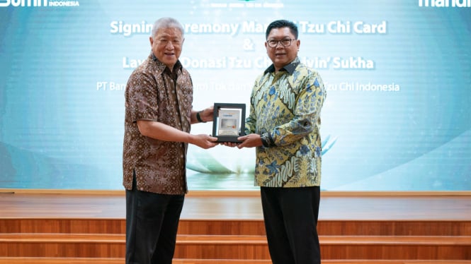 Bank Mandiri berkolaborasi dengan Yayasan Buddha Tzu Chi Indonesia