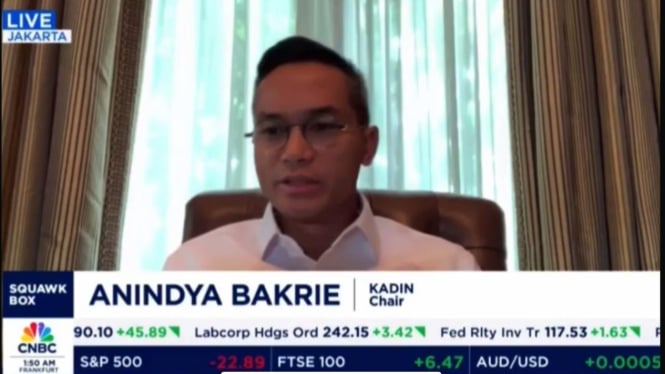 Anindya Bakrie di CNBC Asia