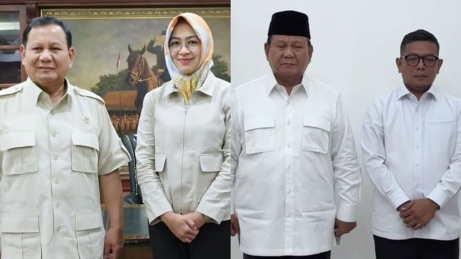 Prabowo, Airin, dan Andra Soni