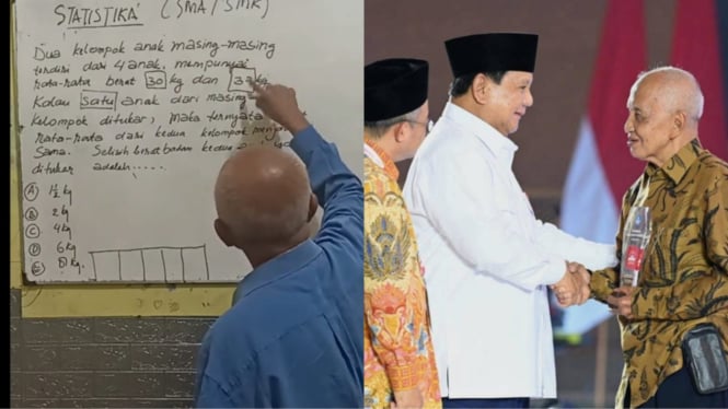 Mba Guru Matematika yang Viral di TikTok dapat apresiasi dari Presiden Prabowo