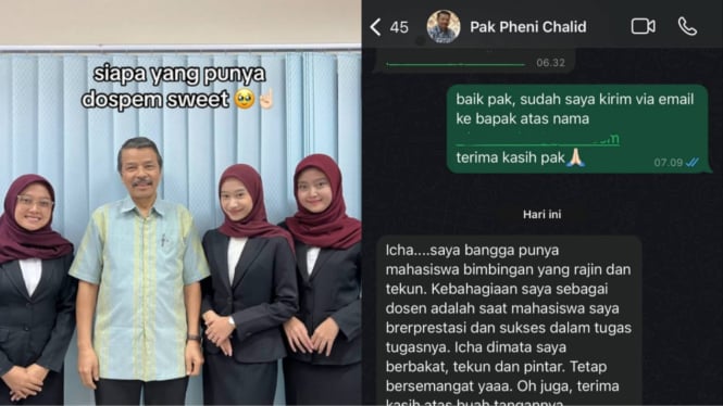 Viral Mahasiswi ini bagikan cerita betapa baiknya dosen pembimbing